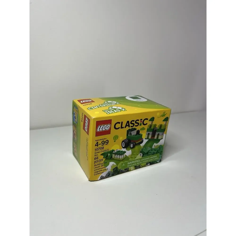 LEGO Classic Green Creativity Box Set #10708 (66 pcs) BRAND NEW & SEALED!